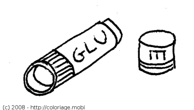 Un tube de colle -- 01/09/08