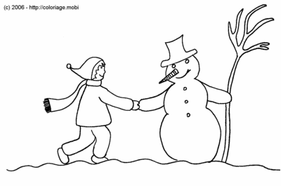 Danse avec le bonhomme de neige -- 28/12/06