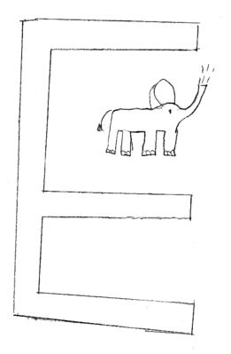 E comme Elephant - Sabrina, 8 ans -- 01/11/07