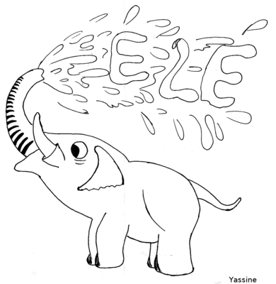 E comme Elephant - Yassine, adulte -- 09/10/07