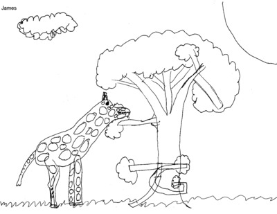 G comme Girafe - James, 6 ans -- 30/09/07