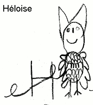 H comme Hibou - H�loise, CE1 -- 25/09/07