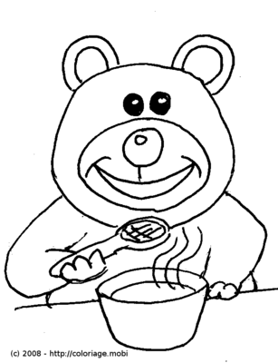 Nounours mange sa soupe -- 12/10/08