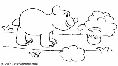 Un ours alléché par un pot de miel -- 30/04/07 Un ours alléché par un pot de miel -- 30/04/07