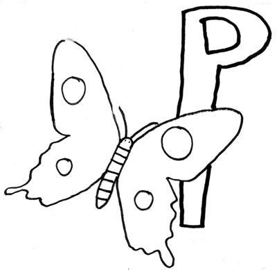 P comme Papillon - Justine, 8 ans -- 18/10/07