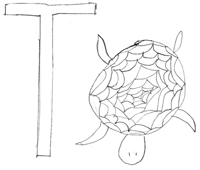 T comme Tortue - Sabrina, 8 ans -- 01/11/07