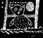 H comme Hibou - Elyna, 6 ans -- 07/10/07