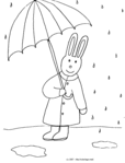 Un lapin sous la pluie -- 24/03/07