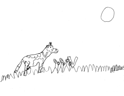 V comme Vache - James, 6 ans -- 20/10/07
