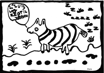 Z comme Z�bre - Elyna, 6 ans -- 07/10/07